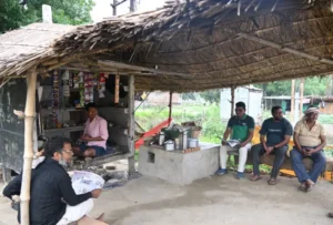 村のチャイの店